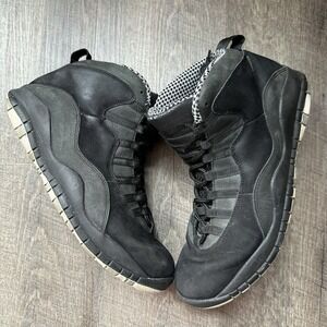 Air Jordan 10 Retro 'Stealth' Men's Size 10.5 VINTAGE Sneakers | 310805-003